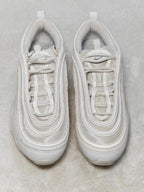 Men Nike Air Max 97 Triple White Wolf Grey EU 40.5 Sneakers