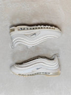 Men Nike Air Max 97 Triple White Wolf Grey EU 40.5 Sneakers
