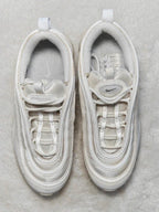 Men Nike Air Max 97 Triple White Wolf Grey EU 40.5 Sneakers
