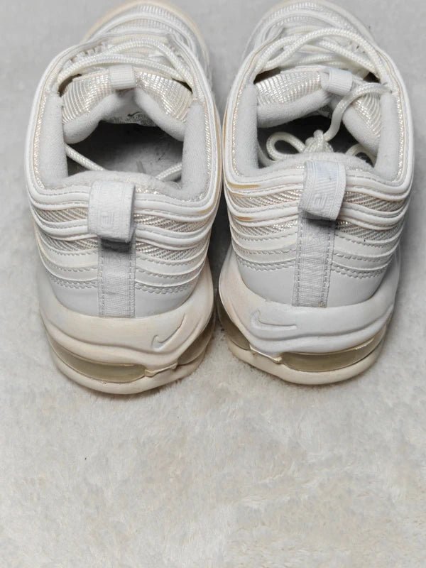 Men Nike Air Max 97 Triple White Wolf Grey EU 40.5 Sneakers