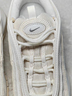Men Nike Air Max 97 Triple White Wolf Grey EU 40.5 Sneakers