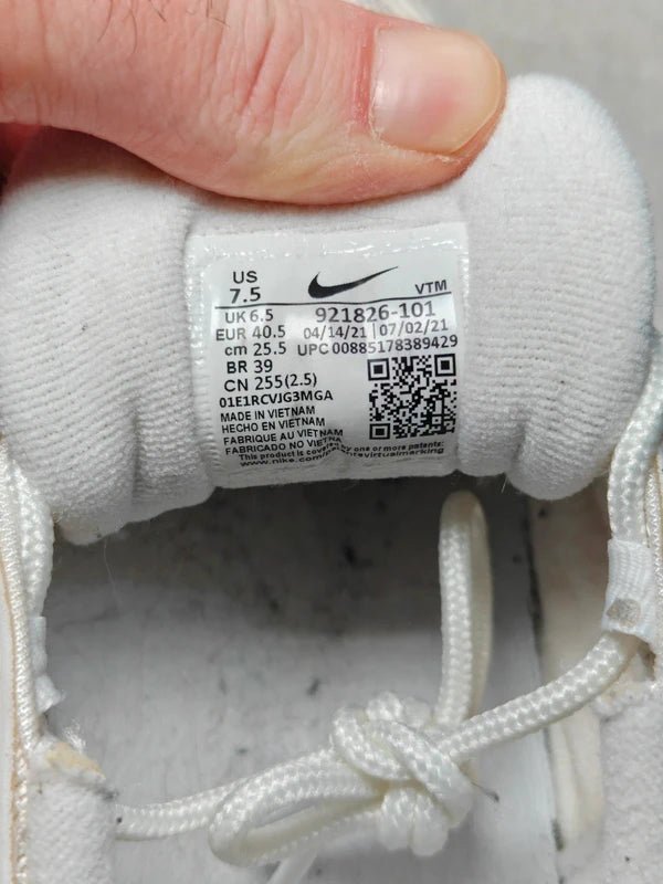 Men Nike Air Max 97 Triple White Wolf Grey EU 40.5 Sneakers