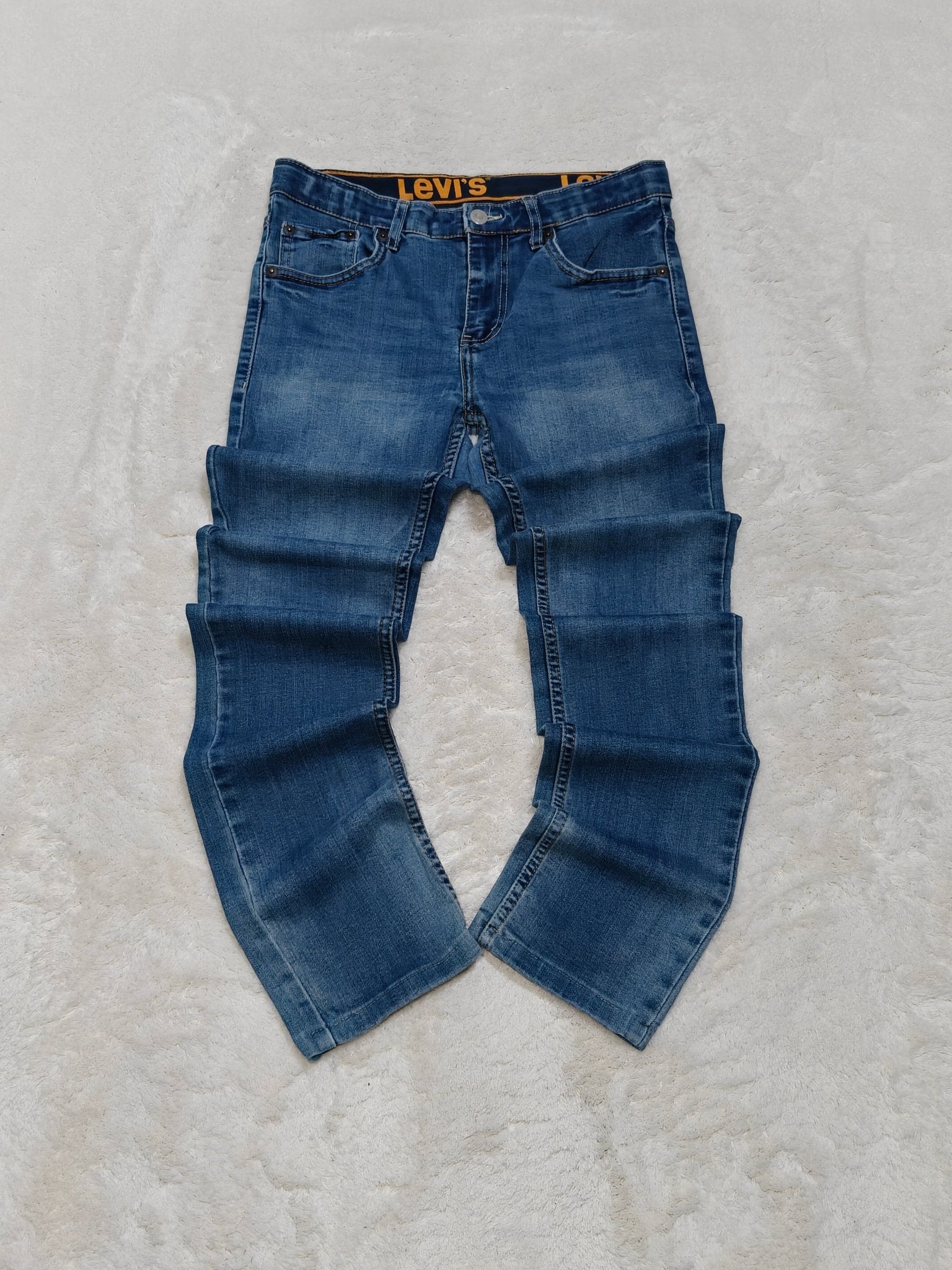 Boys Levi's 510 Light Blue Slim Mid Waist Age 16 L30 Jeans