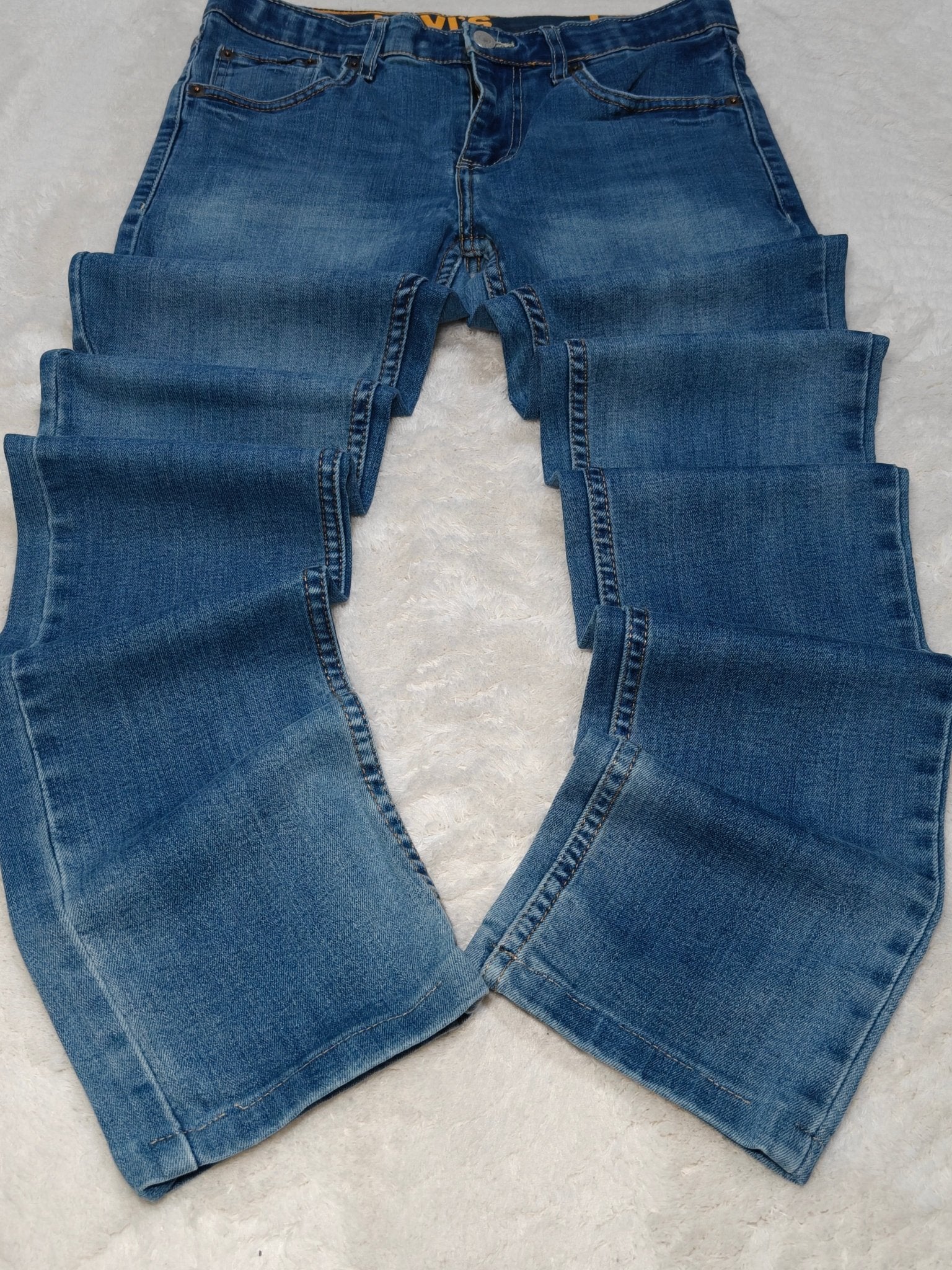 Boys Levi's 510 Light Blue Slim Mid Waist Age 16 L30 Jeans