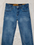 Boys Levi's 510 Light Blue Slim Mid Waist Age 16 L30 Jeans