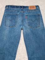 Boys Levi's 510 Light Blue Slim Mid Waist Age 16 L30 Jeans