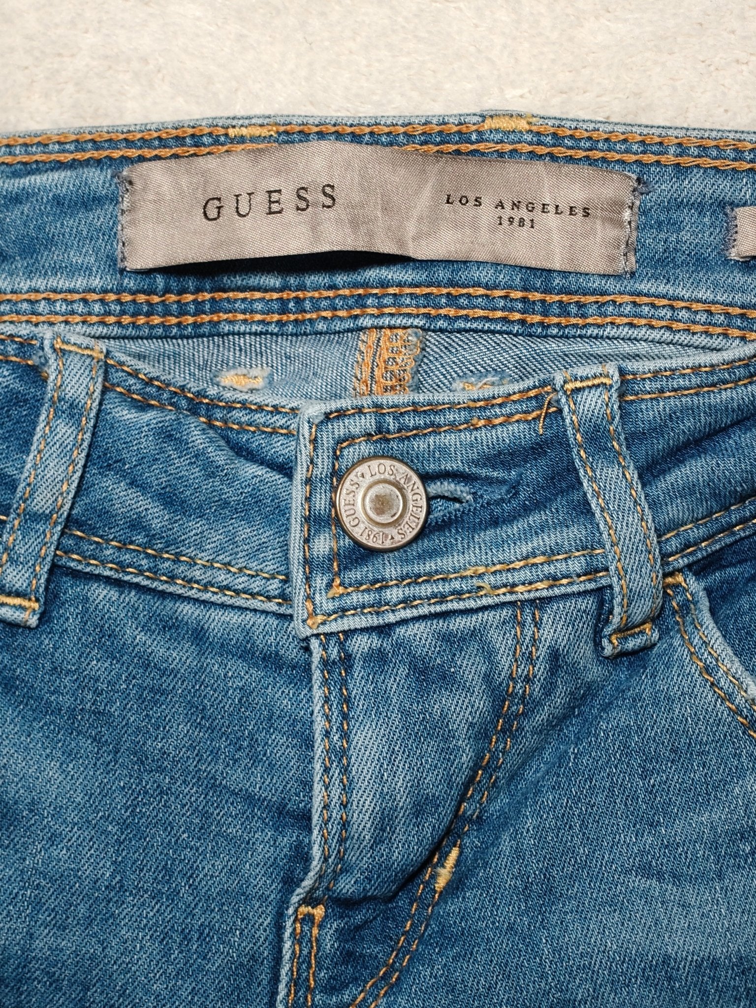 Women GUESS Rocket Light Blue Skinny W24 EU 34 XS Jeans
