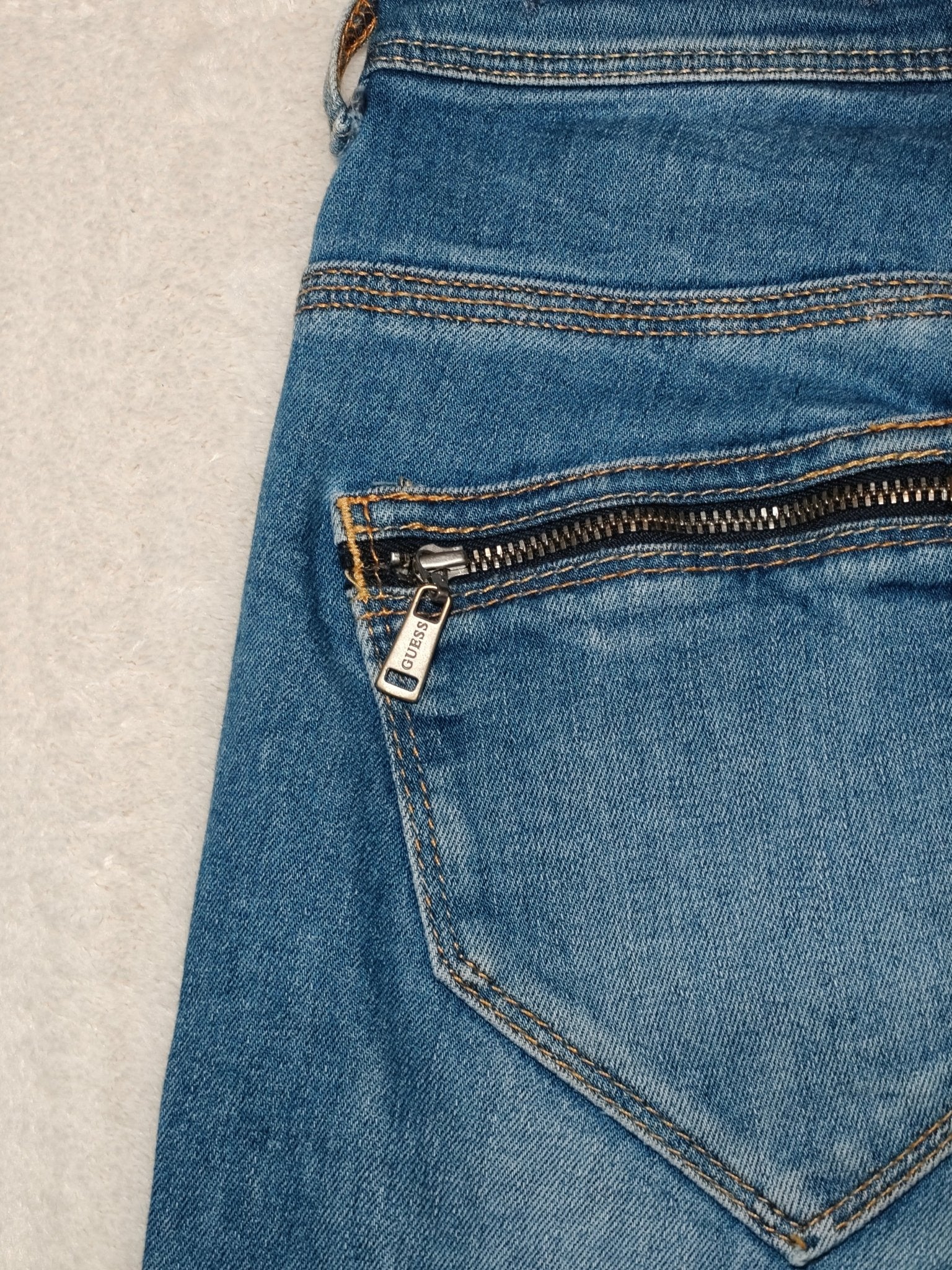 Women GUESS Rocket Light Blue Skinny W24 EU 34 XS Jeans