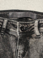 Women GUESS Rocket Black Faded Skinny W24 EU 34 XS Jeans