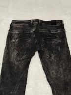 Women GUESS Rocket Black Faded Skinny W24 EU 34 XS Jeans