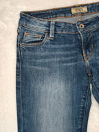 Women GUESS Beverly Blue Denim Skinny W24 EU 34 XS Jeans