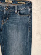 Women GUESS Beverly Blue Denim Skinny W24 EU 34 XS Jeans