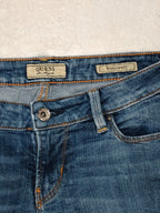 Women GUESS Beverly Blue Denim Skinny W24 EU 34 XS Jeans