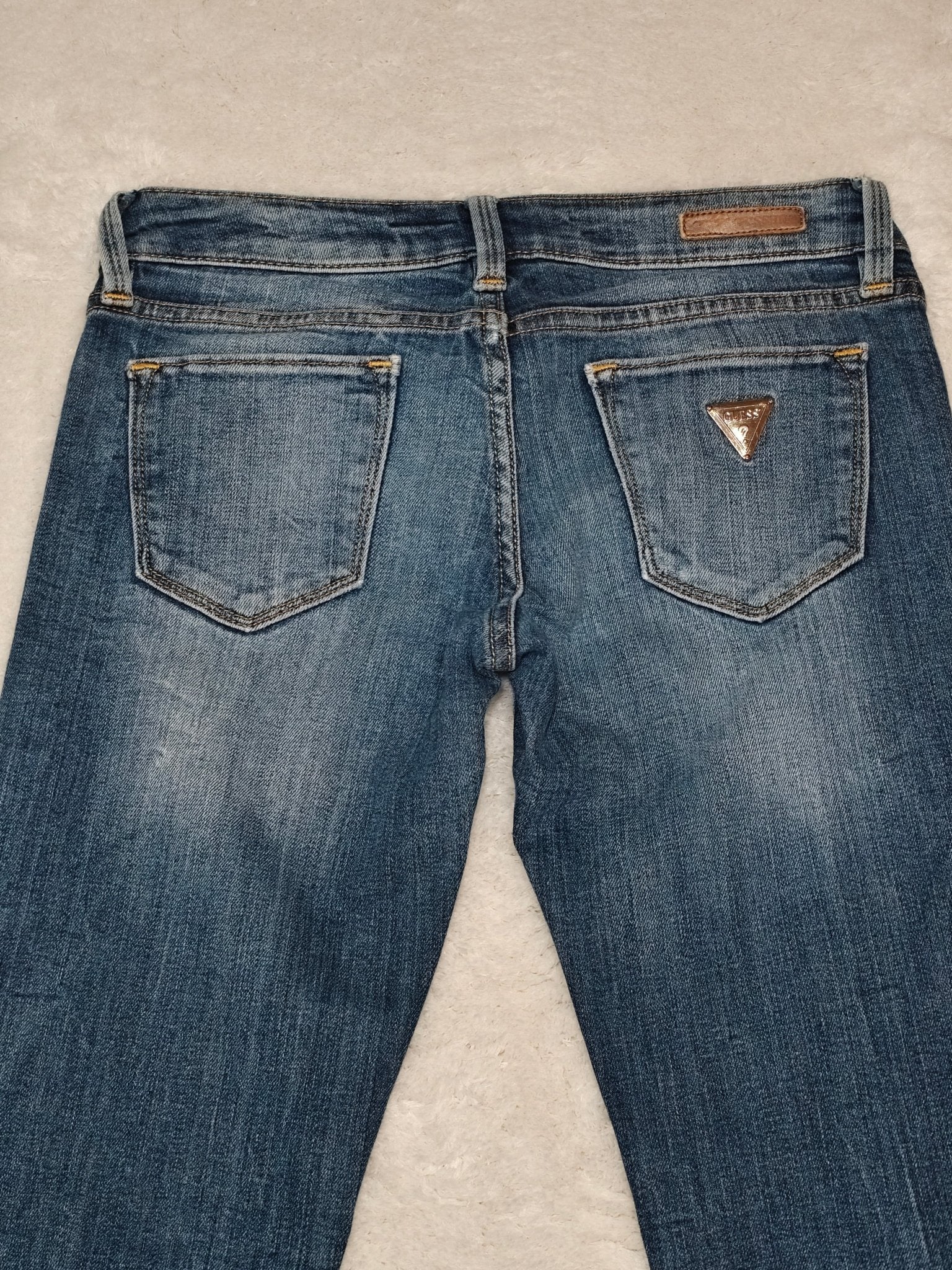 Women GUESS Beverly Blue Denim Skinny W24 EU 34 XS Jeans