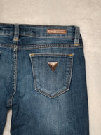 Women GUESS Beverly Blue Denim Skinny W24 EU 34 XS Jeans