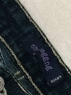 Women Levi's 535 Leggings Blue Skinny W28 L29 EU 38 M Jeans