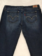 Women Levi's 535 Leggings Blue Skinny W28 L29 EU 38 M Jeans