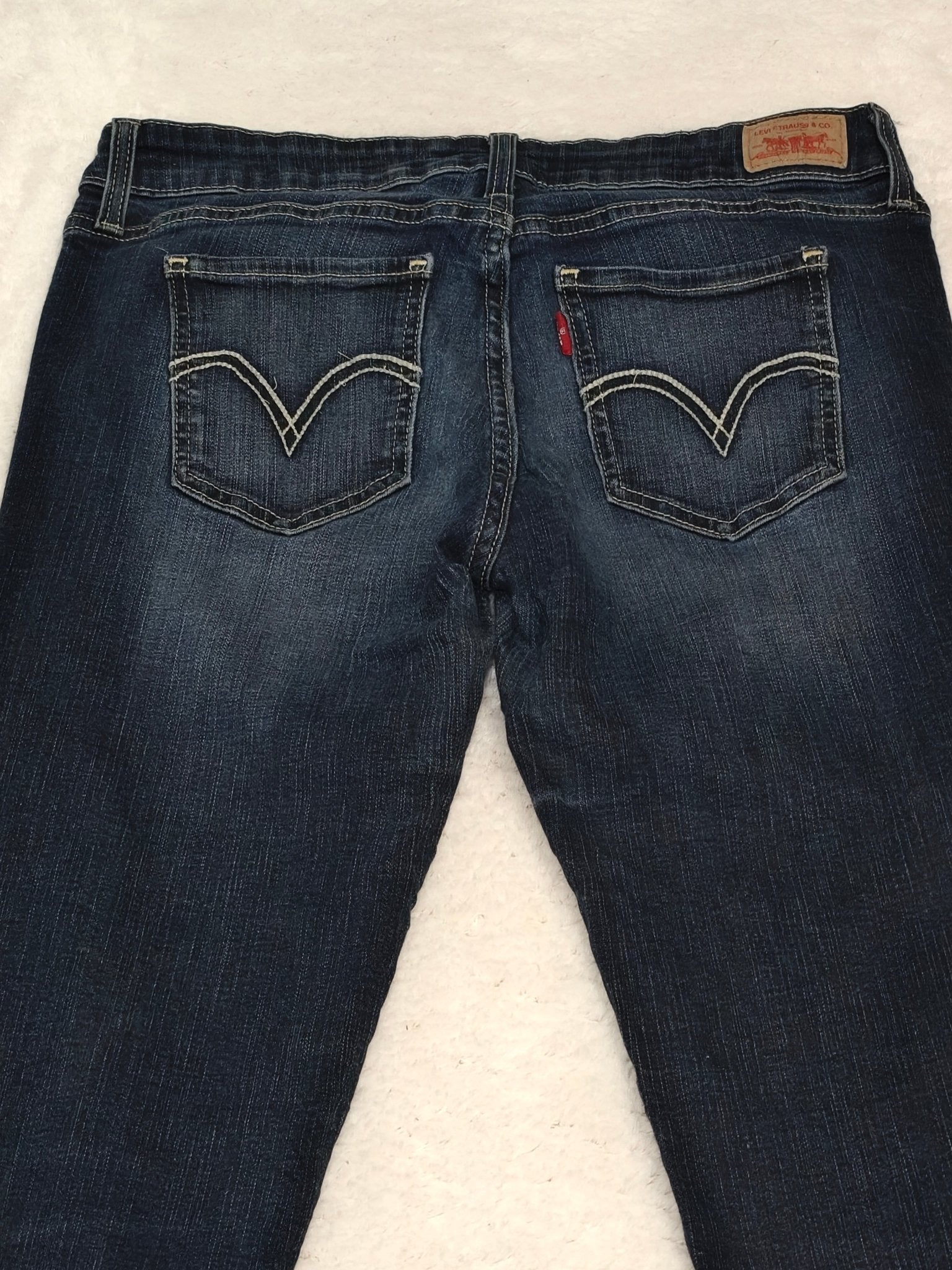 Women Levi's 535 Leggings Blue Skinny W28 L29 EU 38 M Jeans