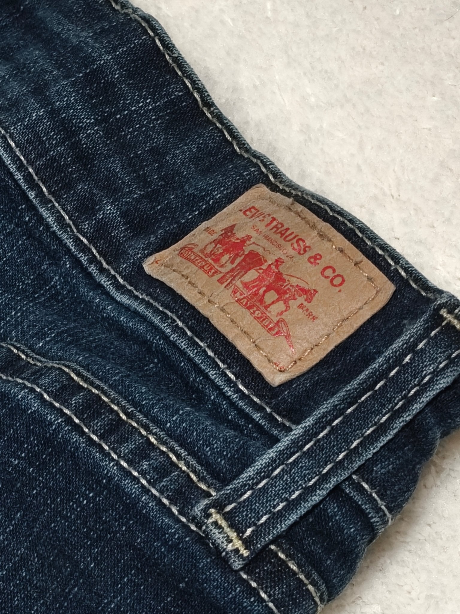 Women Levi's 535 Leggings Blue Skinny W28 L29 EU 38 M Jeans