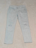 Women Levi's 535 White Blue Faded Super Skinny W30 L30 EU 40 L Jeans