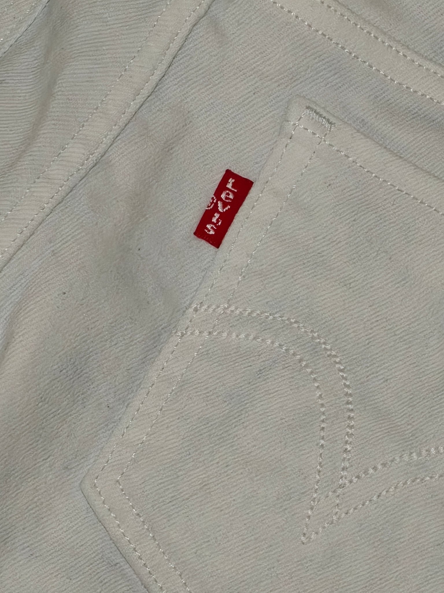 Women Levi's 535 White Blue Faded Super Skinny W30 L30 EU 40 L Jeans