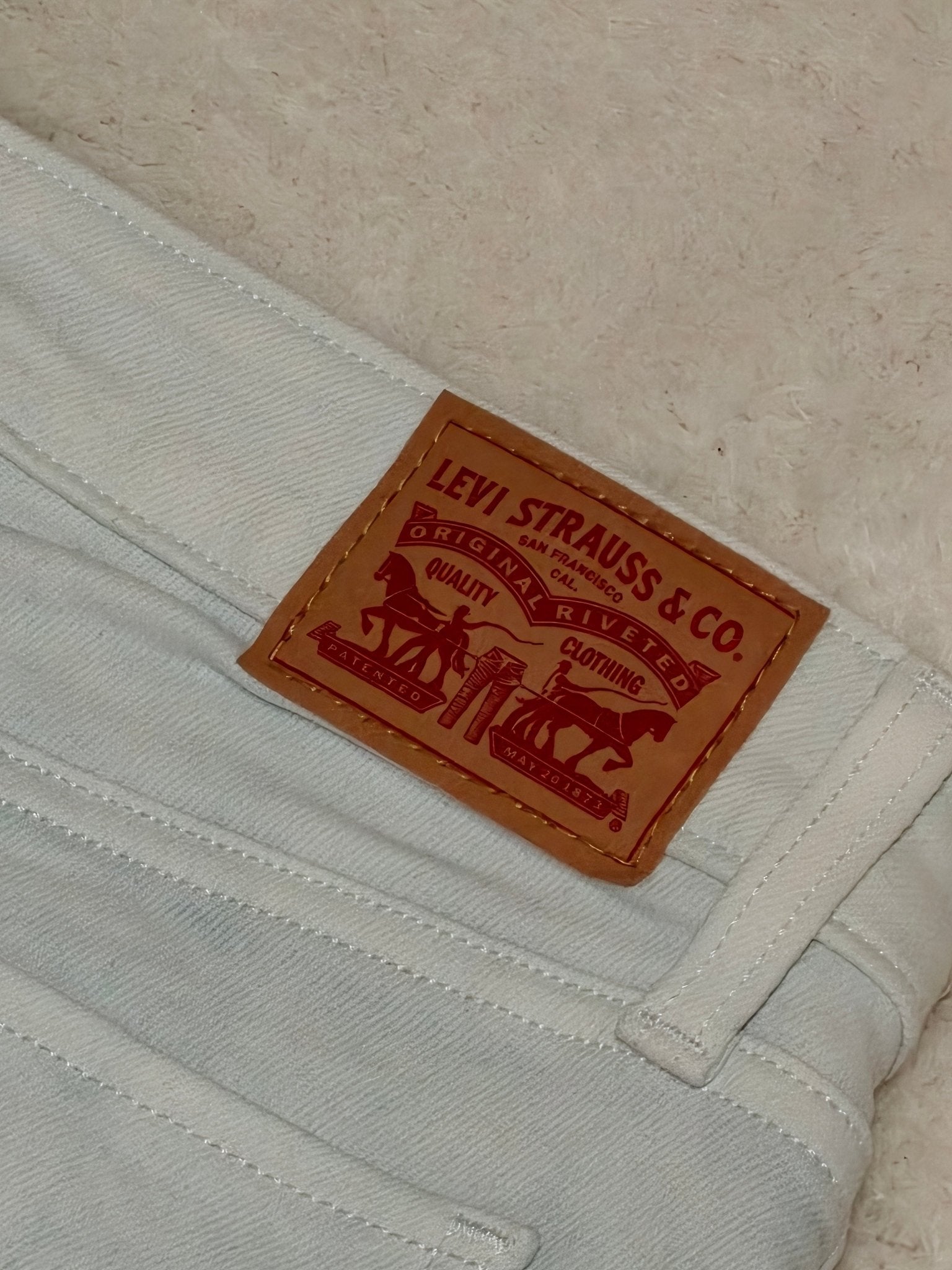 Women Levi's 535 White Blue Faded Super Skinny W30 L30 EU 40 L Jeans