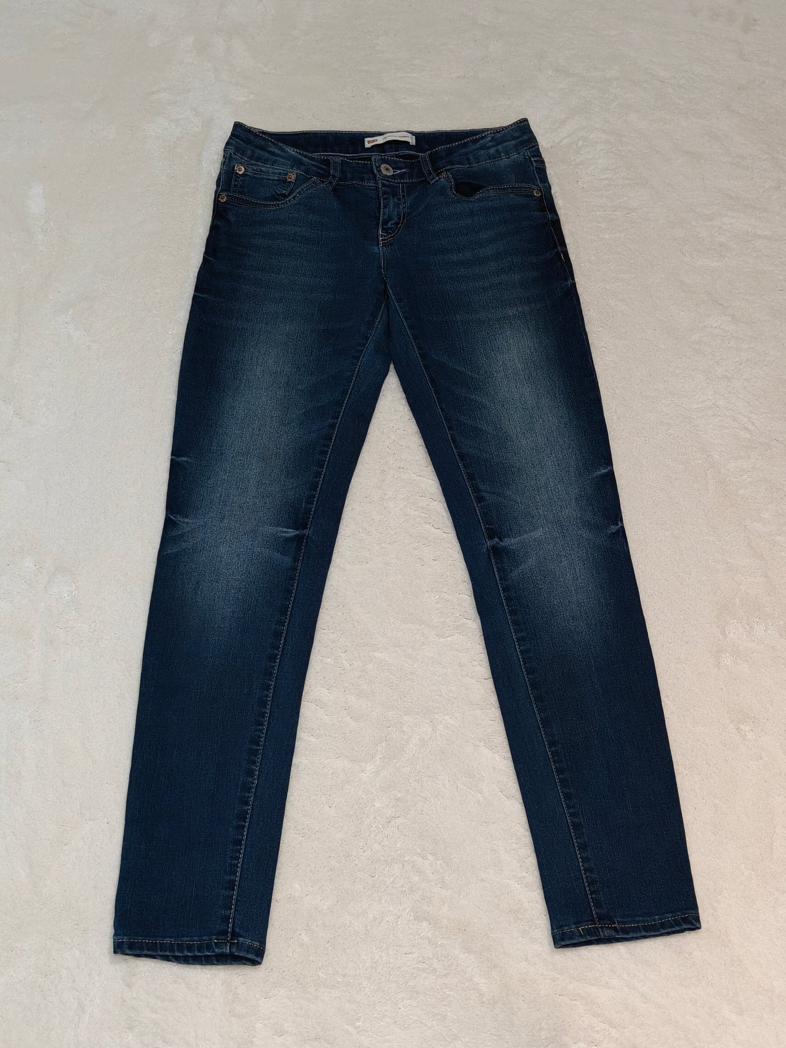Women Levi's 710 Blue Super Skinny W26 L30 EU 36 S Jeans