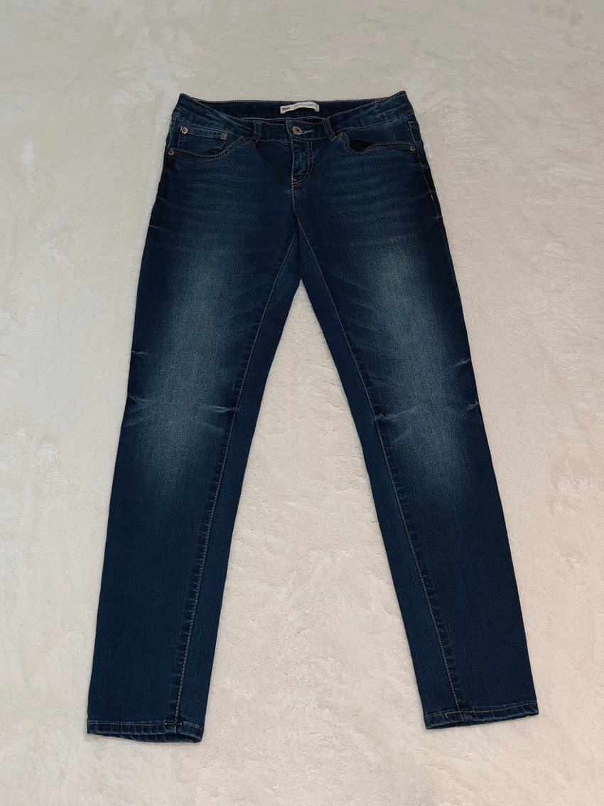 Women Levi's 710 Blue Super Skinny W26 L30 EU 36 S Jeans