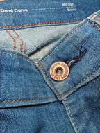 Women Levi's Demi Curve Blue Skinny W26 L32 EU 36 S Jeans