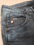Women G - Star RAW ARC 3D Blue Faded Tapered W25 L32 EU 34 XS Jeans
