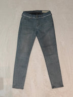 Women Diesel Slandy - Ankle - W Grey Super Skinny W28 L32 EU 38 M Jeans