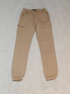Women GUESS Beige Cargo Slim W24 EU 34 XS Cargo Jeans