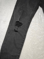 Women Levi's 710 Black Faded Super Skinny W28 L30 EU 38 M Jeans