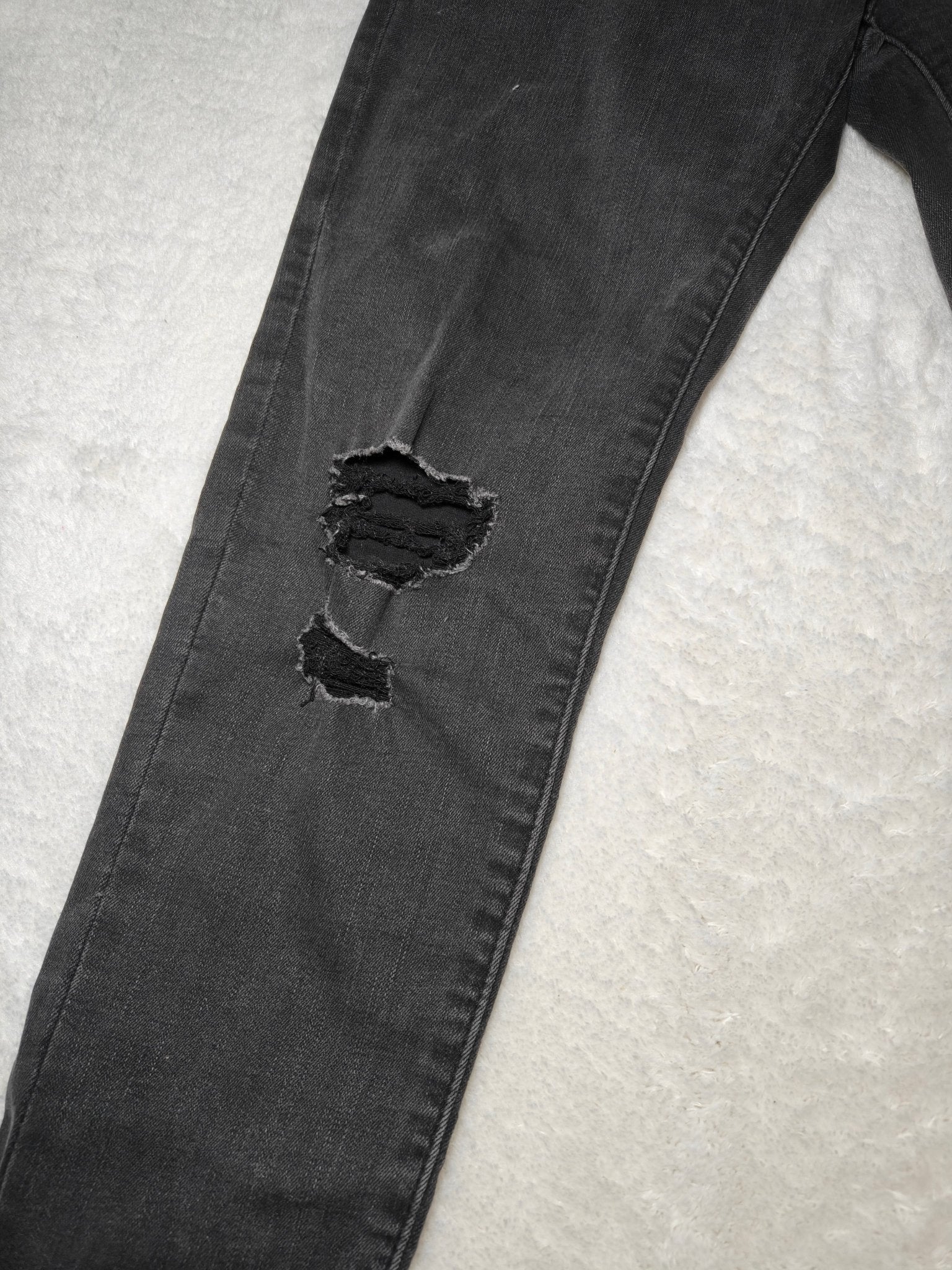 Women Levi's 710 Black Faded Super Skinny W28 L30 EU 38 M Jeans