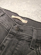 Women Levi's 710 Black Faded Super Skinny W28 L30 EU 38 M Jeans