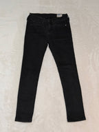Women G - Star RAW 3301 Contour Black Faded Skinny W27 L30 EU 36 S Jeans