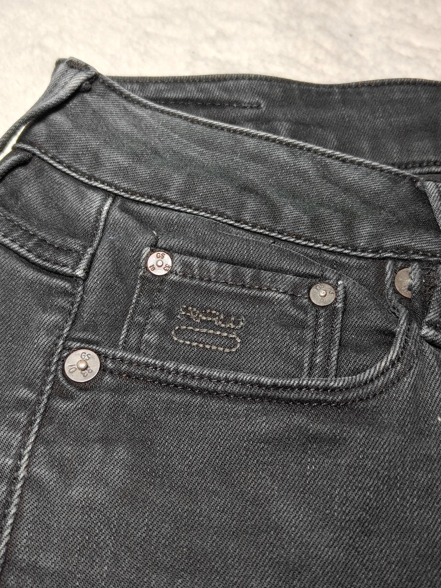 Women G - Star RAW 3301 Contour Black Faded Skinny W27 L30 EU 36 S Jeans