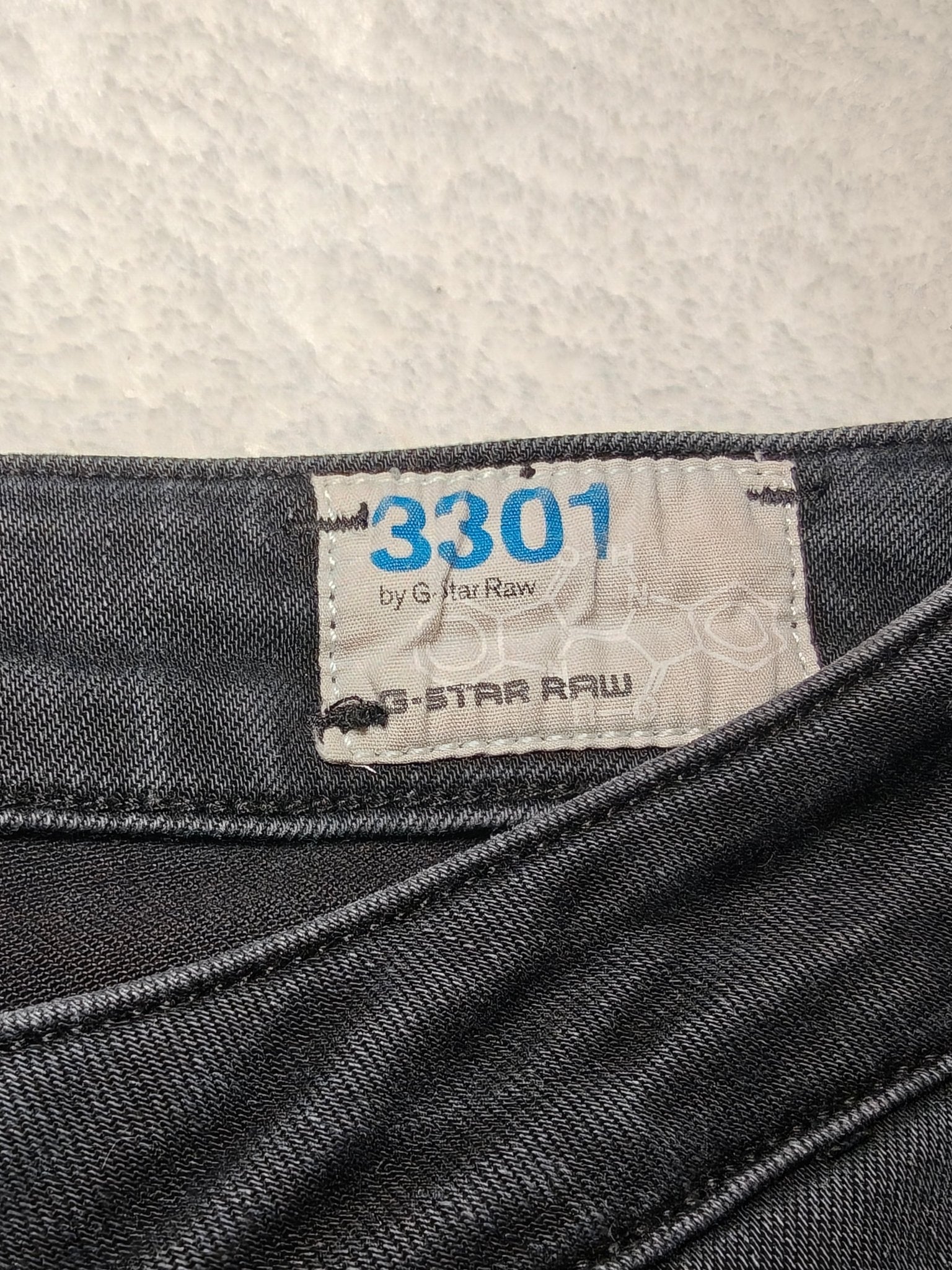 Women G - Star RAW 3301 Contour Black Faded Skinny W27 L30 EU 36 S Jeans