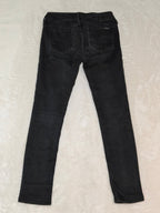 Women G - Star RAW 3301 Contour Black Faded Skinny W27 L30 EU 36 S Jeans