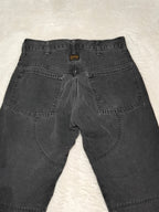 Men G - Star RAW Shortcut Elwood Black Faded Flared W29 L32 Jeans