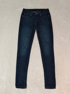 Women Levi's 535 Leggings Dark Blue Skinny W25 L30 EU 34 XS Jeans