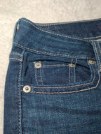 Women Levi's 535 Leggings Dark Blue Skinny W25 L30 EU 34 XS Jeans