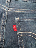 Women Levi's 535 Leggings Dark Blue Skinny W25 L30 EU 34 XS Jeans