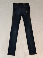 Women Diesel Skinzee Dark Blue Wash 0847V Super Slim Skinny W27 L32 EU 36 S Jeans