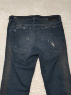 Women Diesel Skinzee Dark Blue Wash 0847V Super Slim Skinny W27 L32 EU 36 S Jeans