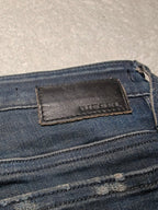 Women Diesel Skinzee Dark Blue Wash 0847V Super Slim Skinny W27 L32 EU 36 S Jeans