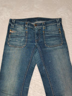 Women Diesel Keate Blue Slim Fit W28 L32 (EU 38/M) Jeans
