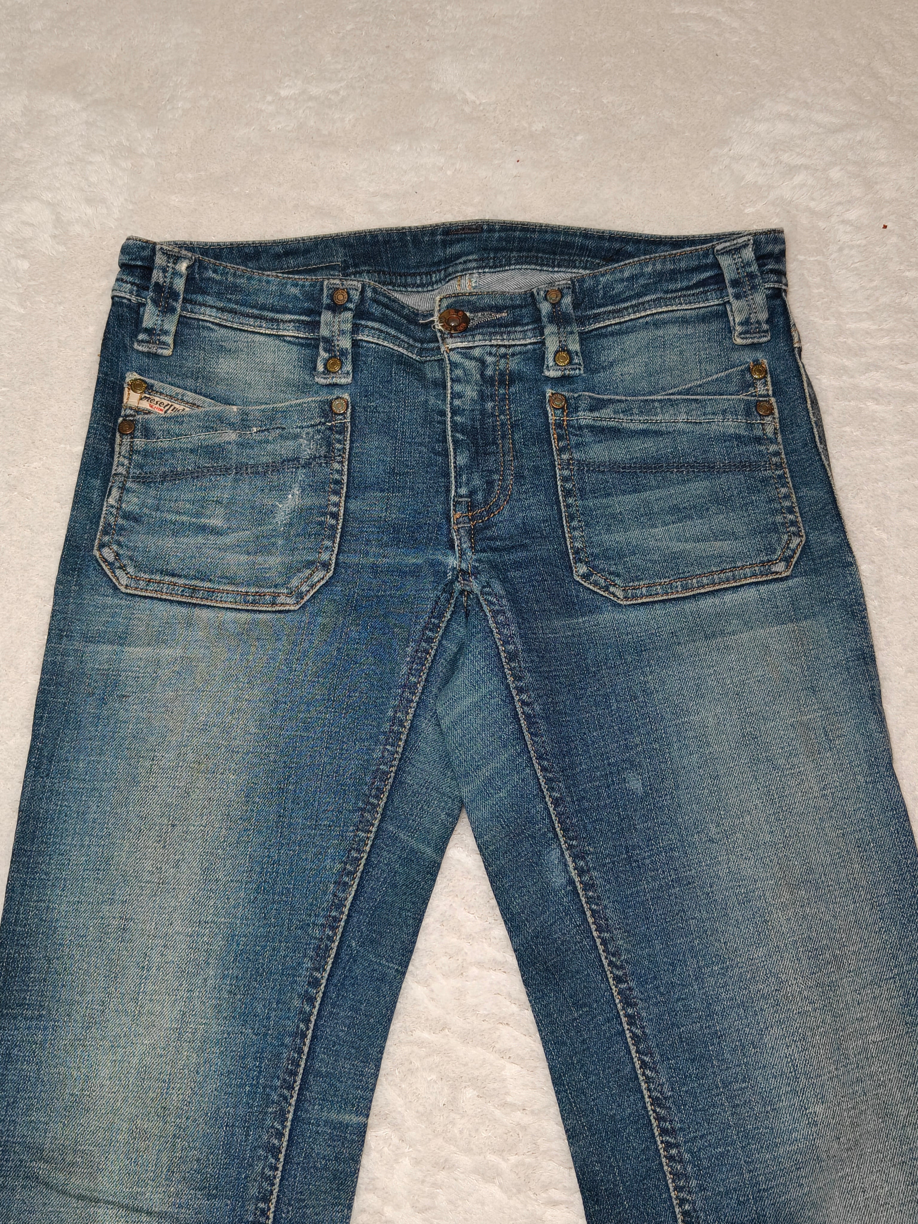 Women Diesel Keate Blue Slim Fit W28 L32 (EU 38/M) Jeans