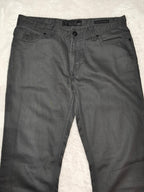 Men Guess Lincoln Grey Slim Straight W34 L32 Jeans