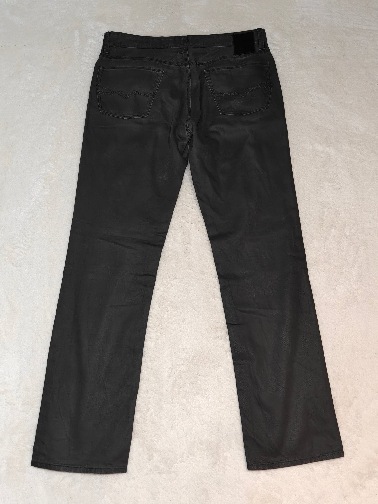 Men Guess Lincoln Grey Slim Straight W34 L32 Jeans